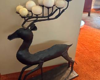 Reindeer candleholder 