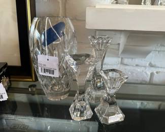 Rogaska crystal vase