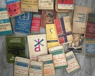 Tons of Catholic literature and books from private collection