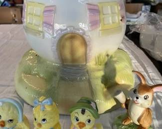 Easter Egg Cookie Jar
