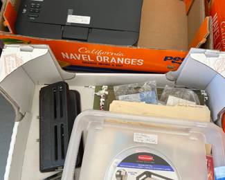 Brothers wifi printer, misc office stuff