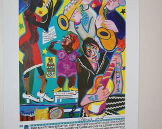 George Hunt Signed Print