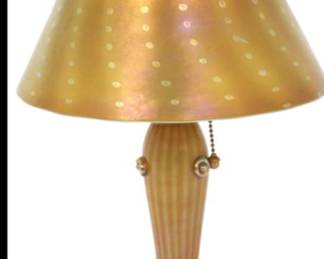 Louis Comfort Tiffany, Arabian Lamp, signed, Circa 1920