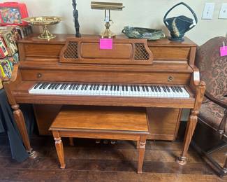 Hobart M Cable upright piano