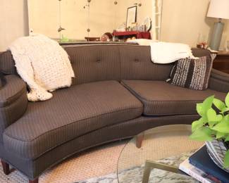 Vintage Curved Sofa