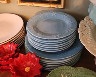 Libby Snowflake Plates
