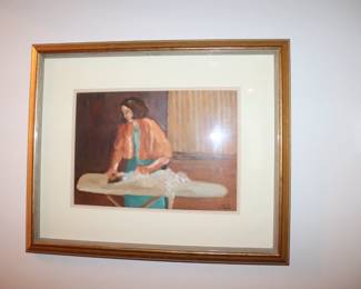 Jean Lay Sauls original watercolor signed