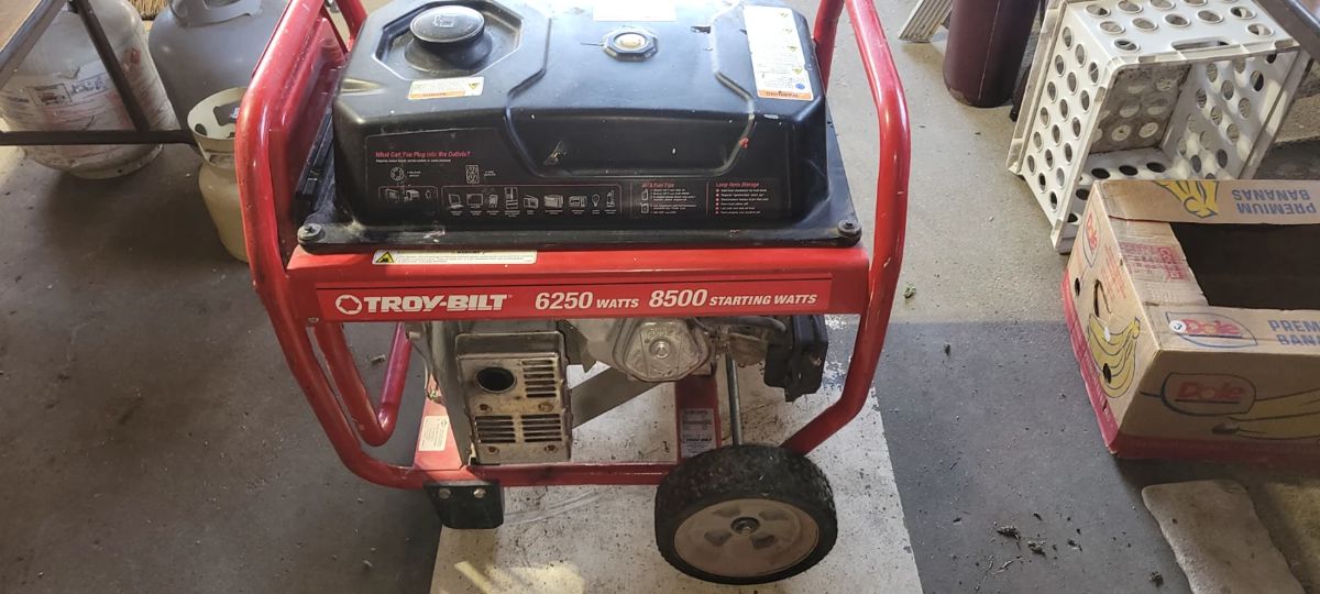 Troy Built Generator