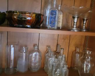 Medicine glass containers 
