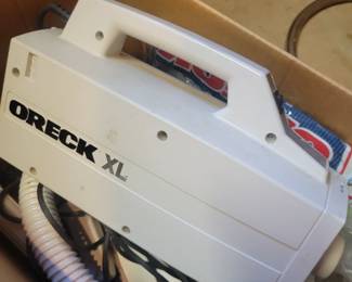 Oreck XL Canister vacuum with extras