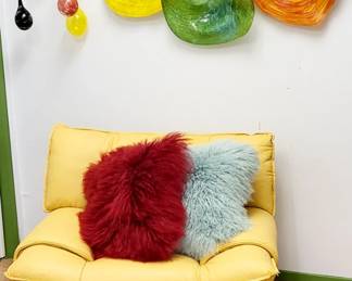 Nicoletti Home Italian Leather  Chair