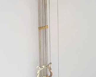 George Nelson for Howard Miller Brass Wall Clock