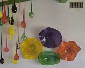 Vintage Hand Blown Glass 