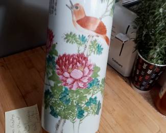 Chinese hat stand 150.00