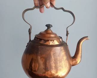 French/English  copper pot 1800