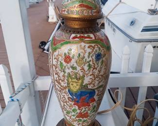 French lamp Samson porcelain 400