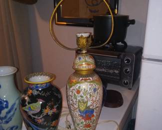 Samson porcelain lamp French bronze 
250.00