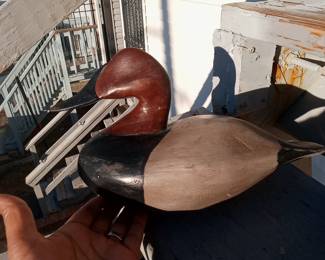 1850s weighted PERFECT PAINT!!!!Drake Duck Decoy 500.00