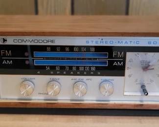 Commodore Stereo-Matic radio