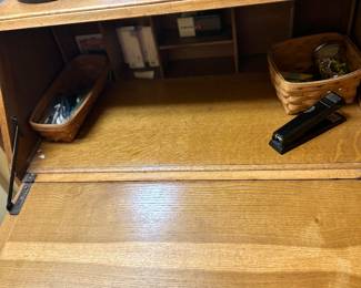 Drop down desk area from previous picture 