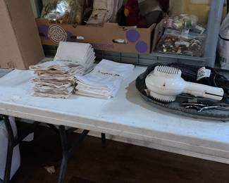 Miscellaneous items in bedroom