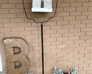 Bird cage, plant & large metal Birdcage - metal B has sold