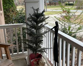 Porch decor - lady has sold!