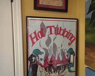 Sign - Hot Tubbing - Louisians Style 