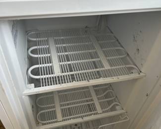 Inside of Artic King freezer