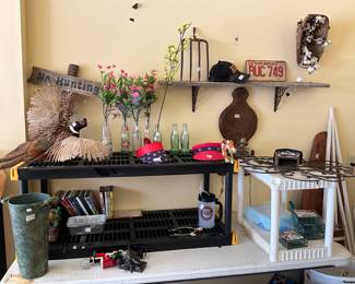 Attached garage items 