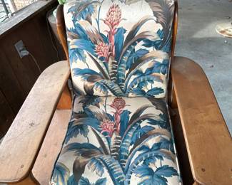 Wooden cushion chair - matches sofa