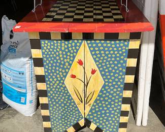 Attached garage items 