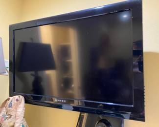 Dynes TV - mounted on wall