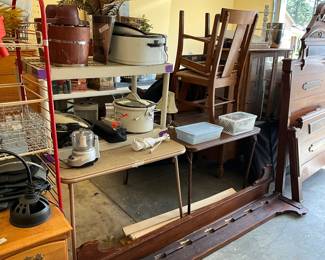 Attached garage items