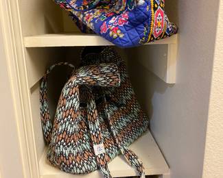 Purses
Top bag (blue) sold