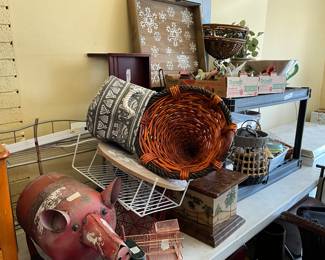 Attached garage items 