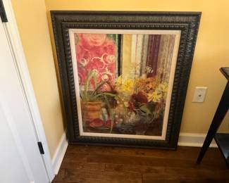 Large framed picture