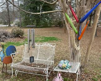 Outdoor decor- Bottle tree has sold!