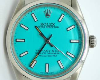 tiffany rolex