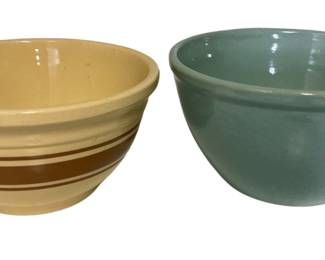2 Vintage Mixing Bowls