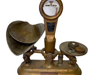 Vintage Detecto Gram Scale Jacobs Bros Co. New York NY