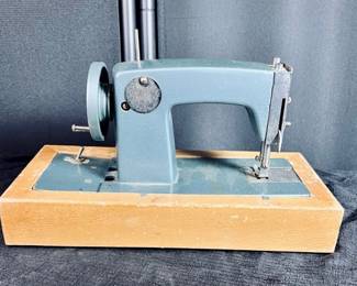 Vintage Miniature Montgomery Wards Sewing Machine