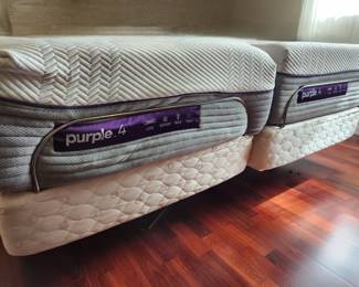 Twin Adjstbl Purple bed 1 of 2 $295 or bid #59
Twin Adjstbl Purple bed 2 of 2 $295 or bid #60