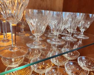 Val St. Lambert Crystal Stemware $295 or bid #80