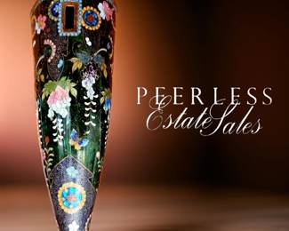Antique Cloisonne Carriage Vase $150 or  bid #19