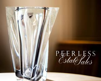 Orrefors Crystal Vase