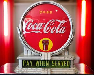 1930s Lunch Counter Advertising Sign bid #20