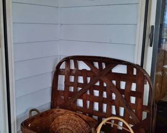 Vintage and antique baskets