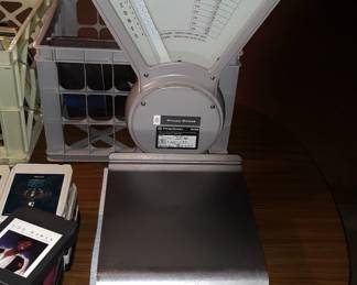 Vintage Pitney-Bowes mail scale
