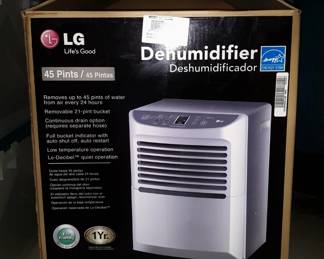 LG dehumidifier